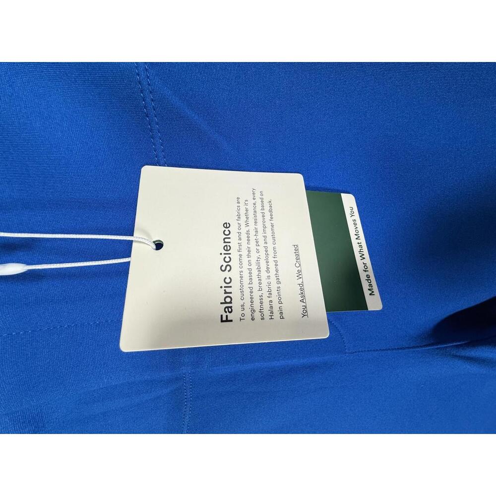 NWT Halara Flex High Waist Back Side Pkt Slight Flare Work Pant Princess Blue XS - Picture 6 of 12